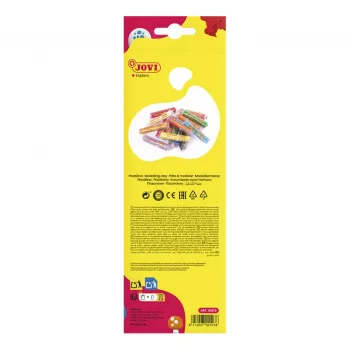 JOVI Plastilina pasta modellabile colori misti 15 colori da 15 g