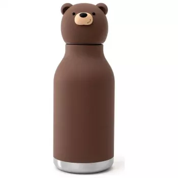 Asobu Bestie Brown Bear 460 ml borraccia termica per bambini
