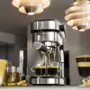 Cecotec Cafelizzia 790 Steel macchina per caffè espresso semiautomatica, 20 bar, 1350 W, acciaio inox