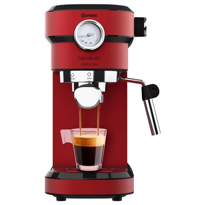 Cecotec Cafelizzia 790 Shiny Pro macchina per caffè espresso, 20 bar, 1350 W, nero