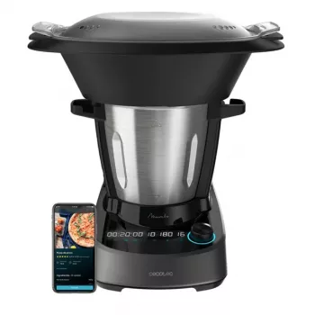Cecotec Mambo 11090 robot da cucina multifunzione, 1700 W, 3,3 L, acciaio inox, Wi-Fi