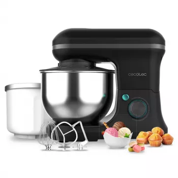 Cecotec Cecomixer Merengue 5L 1200 Ice-Cream frullatore da tavolo nero