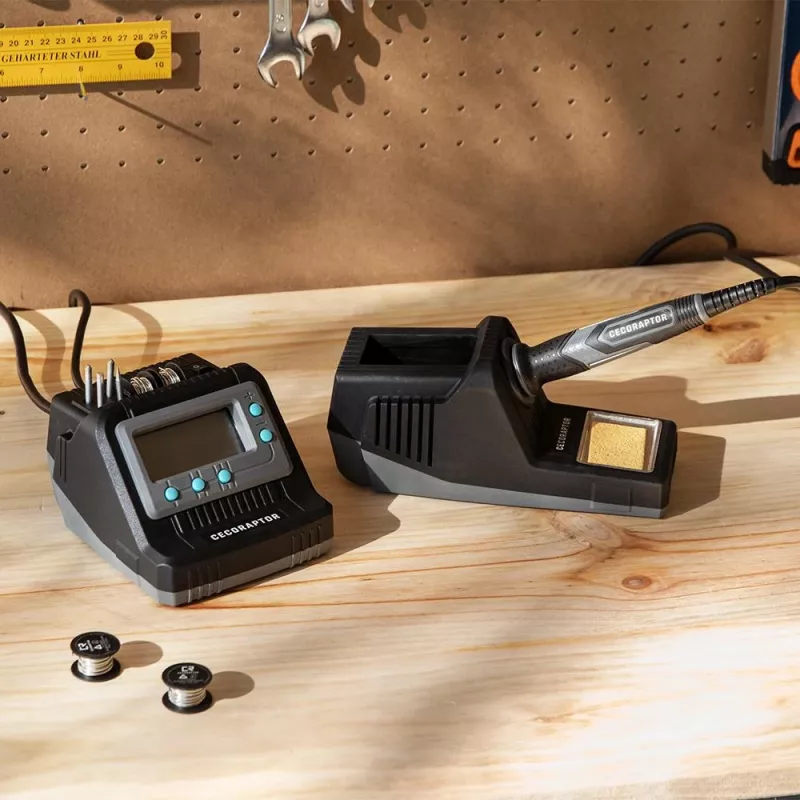 Cecotec Cecoraptor Perfect Solderstation 600 Advance stazione di saldatura 60W digitale LED