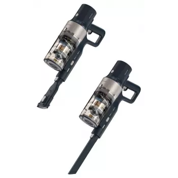 Cecotec Conga Rockstar 5500 Hurricane Station Flex scopa elettrica a batteria 3-in-1, 26 kPa, 680 W, 90 min di autonomia, litio
