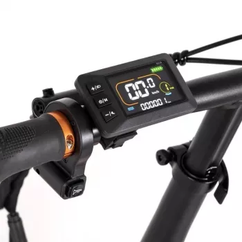 YOUIN Urban Foldable Texas II e-bike Fat 20 - arancione/nero