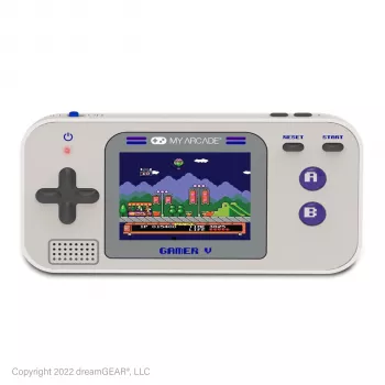 dreamGEAR My Arcade Gamer V Classic Console portatile da gioco 220 giochi grigio viola