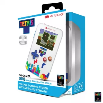 DreamGEAR My Arcade Go Gamer Tetris Console portatile da gioco (DGUNL-7029) - nero/rosso