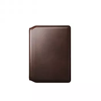 Nomad portafoglio passaporto in pelle Rustic Brown