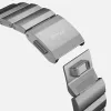 NOMAD Titanium Band V3 - Bracciale in metallo spazzolato Natural Titanium per Apple Watch 46mm/49mm