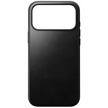 NOMAD Modern Leather Case per iPhone 17 Pro Max - Black Horween