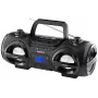 Hyundai TRC985BT Boombox CD portatile con Bluetooth, radio FM/AM, riproduzione MP3/USB, nero