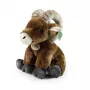 Rappa Pecora bighorn peluche seduta 28 cm ecologica
