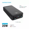 Fixed Zen2 20 Power bank, 20000 mAh, PD 20 W, display LCD, nero
