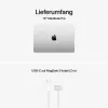 Apple MacBook Pro 14 M5 argento, CPU M5 10 core, GPU 10 core, 24 GB RAM, 1 TB SSD, layout tastiera tedesco, vetro Nano-Texture (Z1KN_5_DE_CTO)