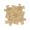 Muffik Set tappetino sensoriale ortopedico 8-in-1 naturale 8 pezzi puzzle MFK-065