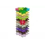 MUFFIK Set tappetino sensoriale ortopedico 15-in-1, piastrelle puzzle ad incastro per correggere i piedi intraruotati, 15 pezzi, multicolore