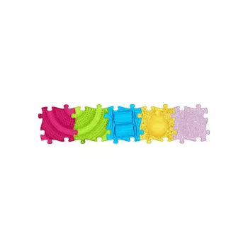 Muffik Set tappetino sensoriale ortopedico 5-in-1 medio 5 pezzi puzzle