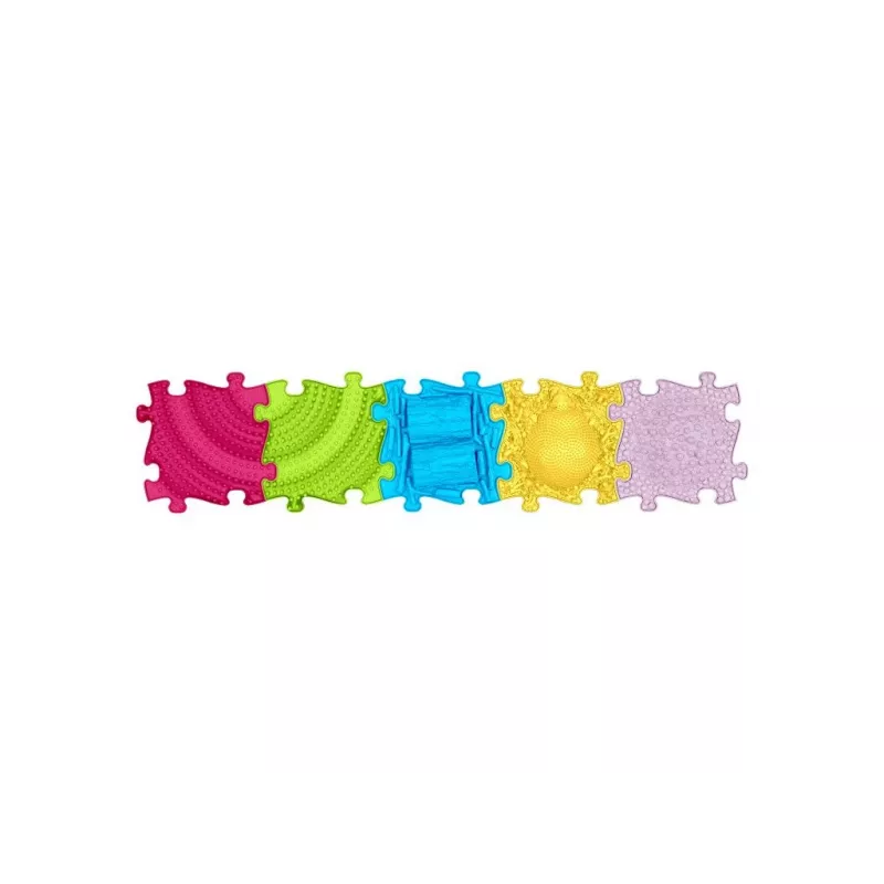 Muffik Set tappetino sensoriale ortopedico 5-in-1 medio 5 pezzi puzzle