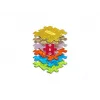 Tappetino puzzle sensoriale ortopedico 6-in-1 medio 6 pezzi Muffik MFK-023-01