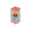 Muffik Set tappetino sensoriale ortopedico 8-in-1 arcobaleno 8 pezzi puzzle tappetino gioco sensoriale MFK-106