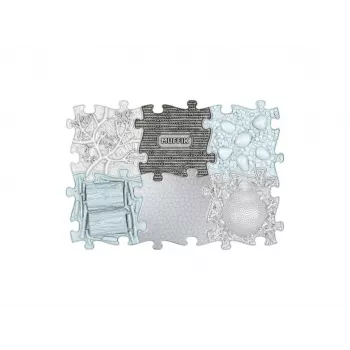 Muffik Set tappetino sensoriale ortopedico 6-in-1 medio 6 pezzi puzzle tappetino sensoriale MFK-109