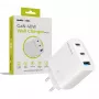 Mobile Origin Caricabatterie 40W GaN MO13 bianco 1x USB-A + 2x USB-C