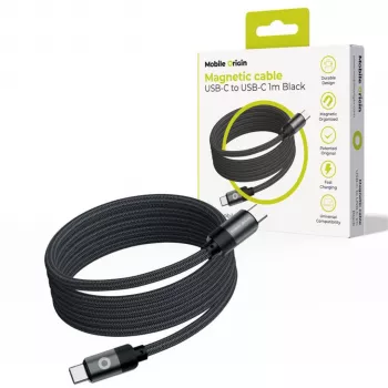 Mobile Origin Cavo magnetico USB-C a USB-C nero 1m