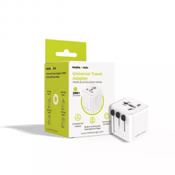 Mobile Origin Travel Adapter PW30 EU/UK/US/AUS, bianco