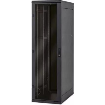 TRITON RMA-42-A66-BAX-N1 armadio a pavimento 19 pollici 42U 600x600 mm, nero, porta in vetro, 800 kg