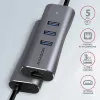 AXAGON HMA-GL3AP hub multiporta USB 3.0 Type-A LAN Gbit 3x USB-A