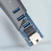AXAGON HMA-GL3AP hub multiporta USB 3.0 Type-A LAN Gbit 3x USB-A