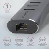 AXAGON HMA-GL3AP hub multiporta USB 3.0 Type-A LAN Gbit 3x USB-A