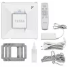 TESLA W800 telecamera smart indoor WiFi 2K con riconoscimento persone AI, visione notturna, funzione interfono, supporto MicroSD, compatibile con Alexa e Google Assistant