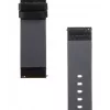 Cinturino tattico in pelle 22mm nero