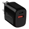 Tactical Base Plug Dual Caricabatterie da auto nero con 2 porte USB-A, 3,1 A, 15,5 W