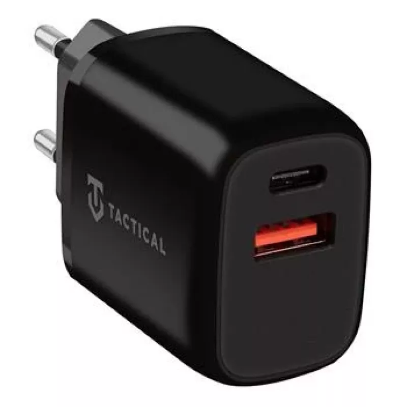Tactical Base Plug Dual Caricabatterie da auto nero con 2 porte USB-A, 3,1 A, 15,5 W