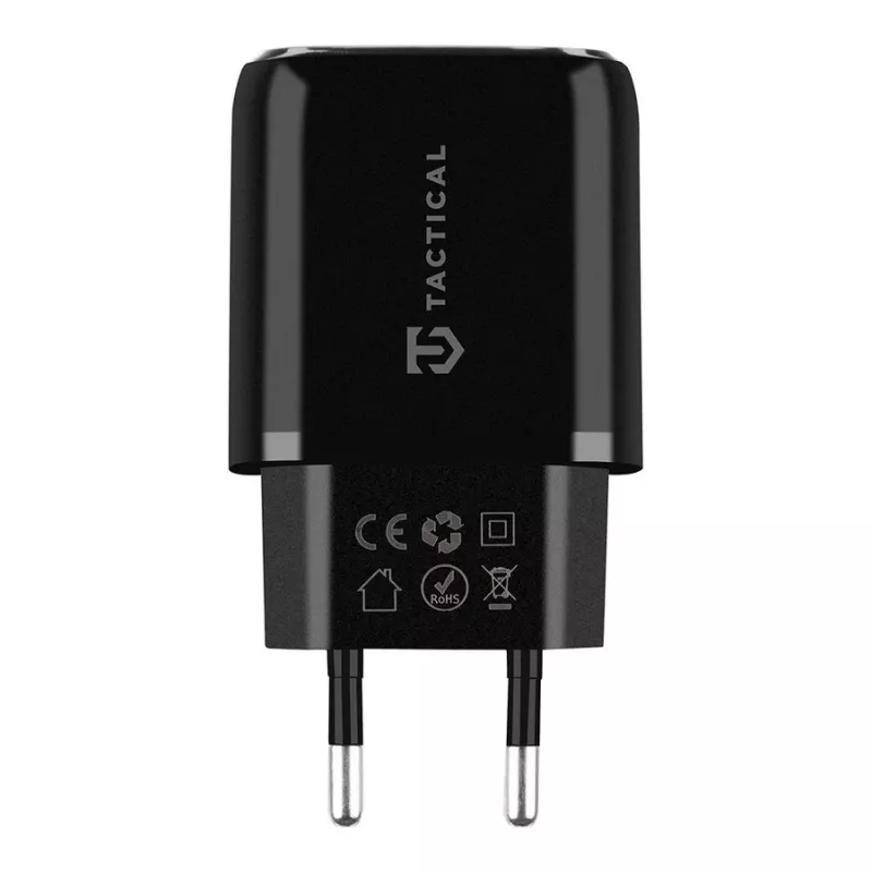 Tactical Base Plug Dual Caricabatterie da auto nero con 2 porte USB-A, 3,1 A, 15,5 W