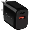 Tactical Base Plug Dual Caricabatterie da auto nero con 2 porte USB-A, 3,1 A, 15,5 W