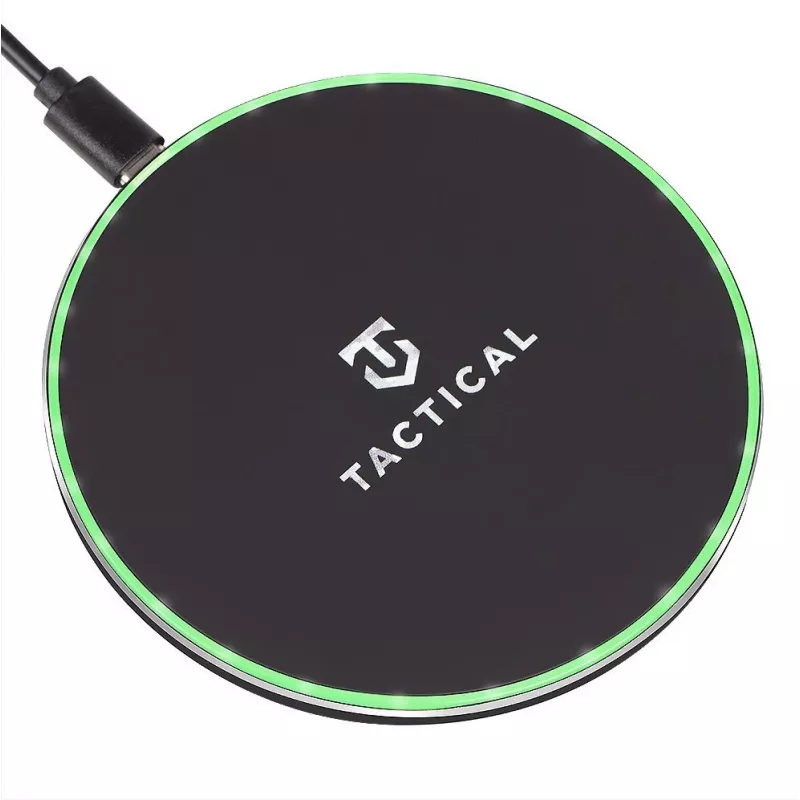 Tactical Base Plug Pad di ricarica wireless Qi 15W nero