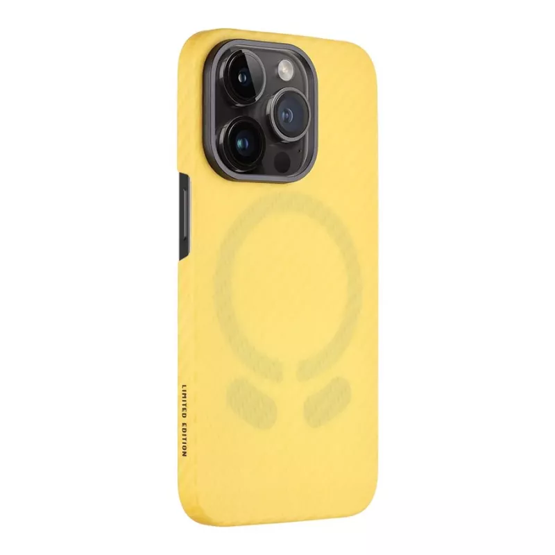 Tactical MagForce Aramid Industrial Limited Edition Cover posteriore per iPhone 14 Pro