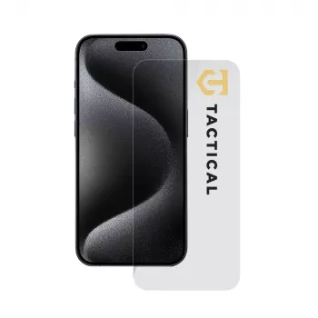 Tactical Glass Shield 2.5D per iPhone 15 Pro Clear