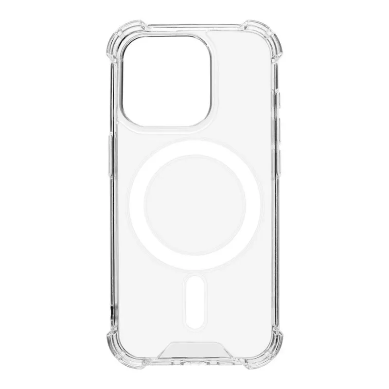 Tactical Cover posteriore MagForce Plyo per iPhone 15 Pro, trasparente