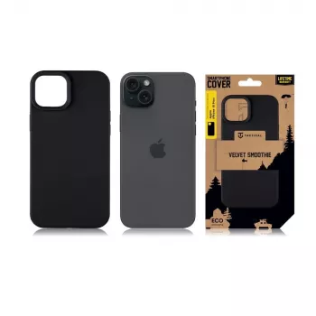 Tactical Cover posteriore Velvet Smoothie per iPhone 15 Plus - Asphalt