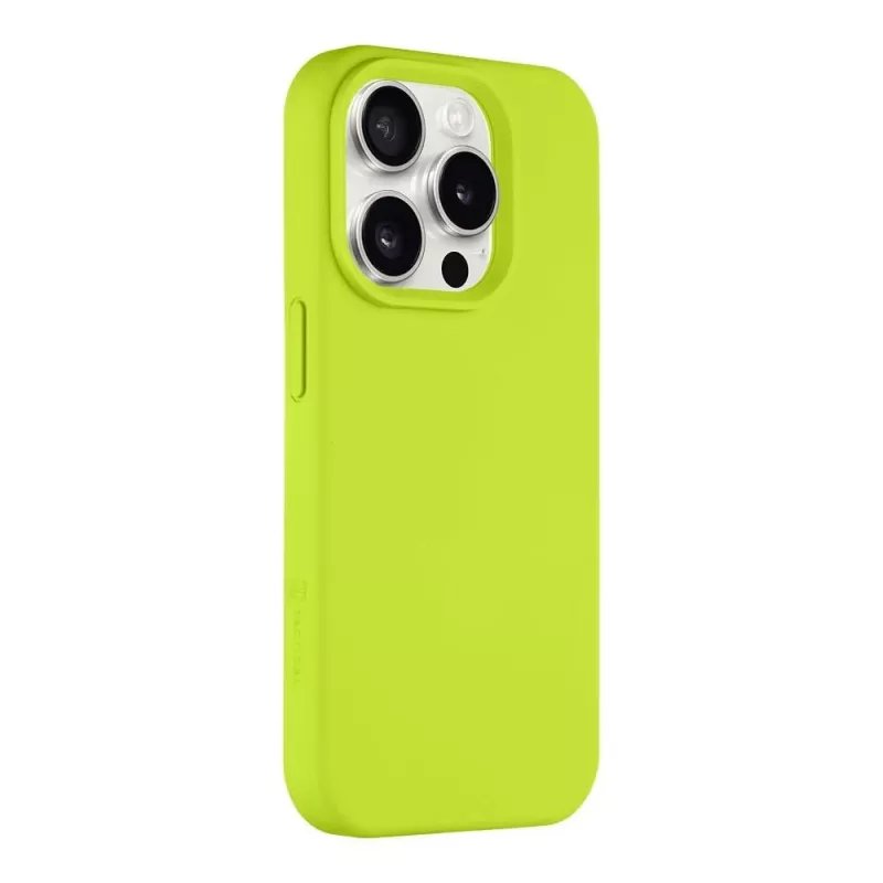 Tactical Cover posteriore Velvet Smoothie per iPhone 15 Pro - Avocado Green