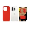 Tactical Cover posteriore Velvet Smoothie per iPhone 15 Pro - rosso chili