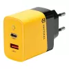 Tactical Microgrid GaN 45W caricatore da parete giallo con USB-C
