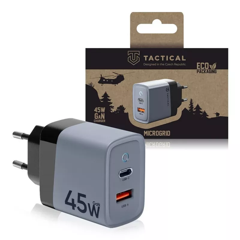 Tactical Microgrid GaN 45W grigio