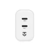 Tactical Base Plug Dual 40W caricatore da parete bianco GaN