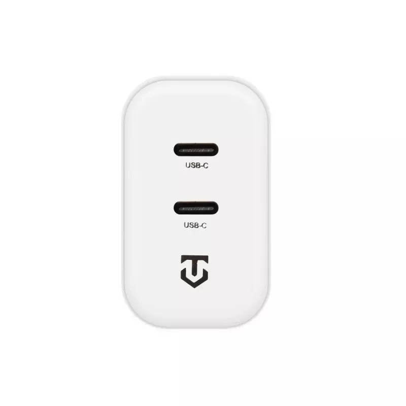 Tactical Base Plug Dual 40W caricatore da parete bianco GaN