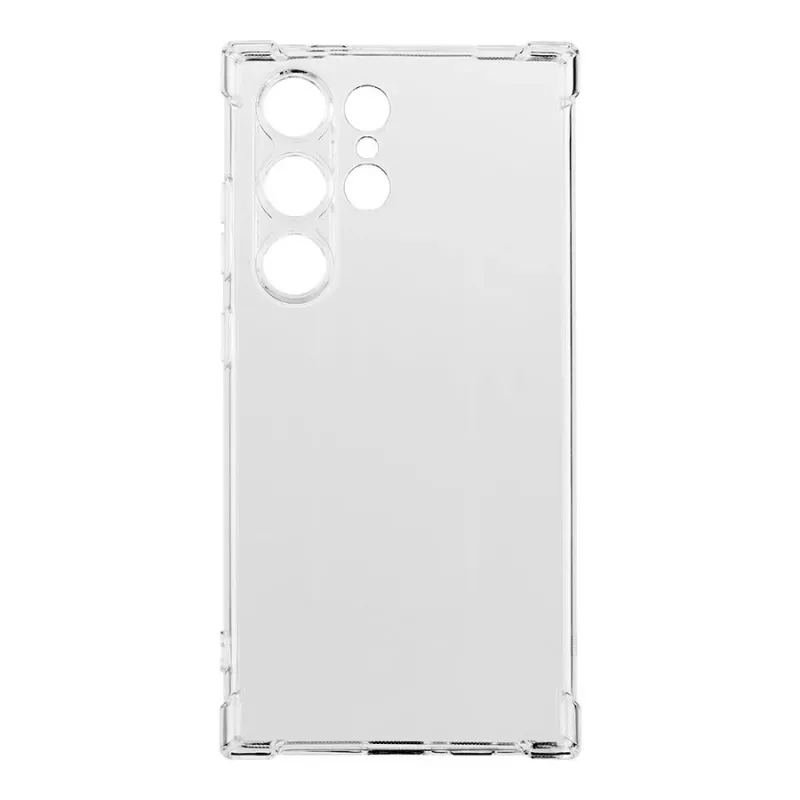 Tactical Back Cover TPU Plyo per Samsung Galaxy S24 Ultra trasparente